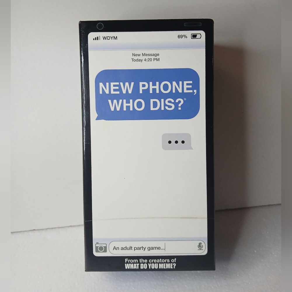 New Phone Who Dis What Do You Meme Game